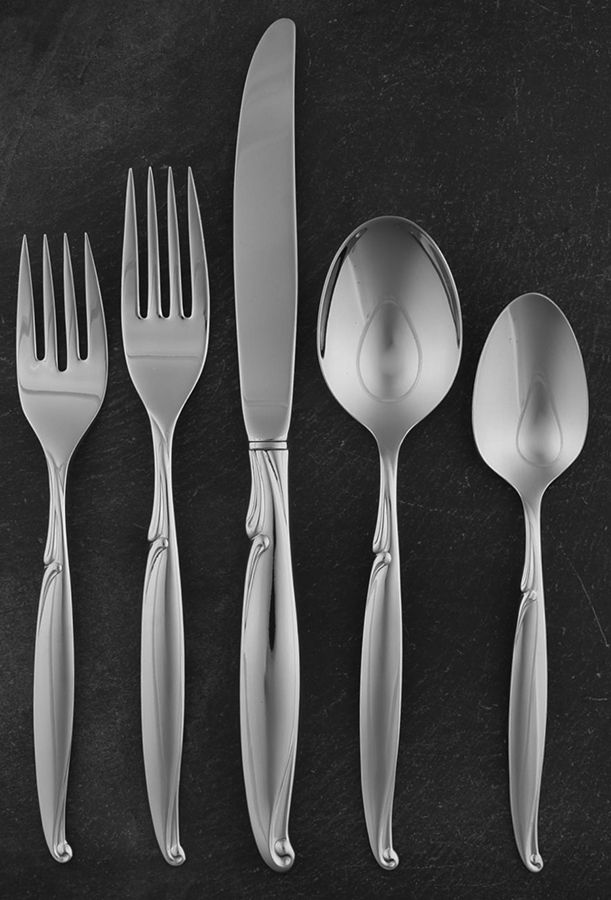Driftwood (Stainless) 5 Piece Place Setting by Oneida Silver-1