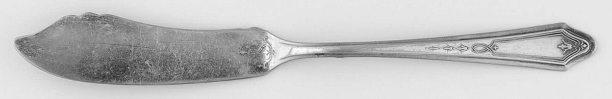 Duchess (Silverplate, 1923) Flat Handle Master Butter Knife by Oneida Silver-1