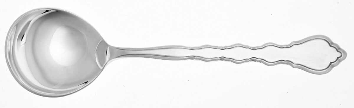 Duet (Silverplate, 1980) Spoon-Soup/Round Bowl (G) HC by Oneida Silver-1