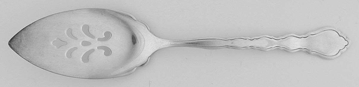 Duet (Silverplate, 1980) Solid Pierced Pie Server by Oneida Silver-1
