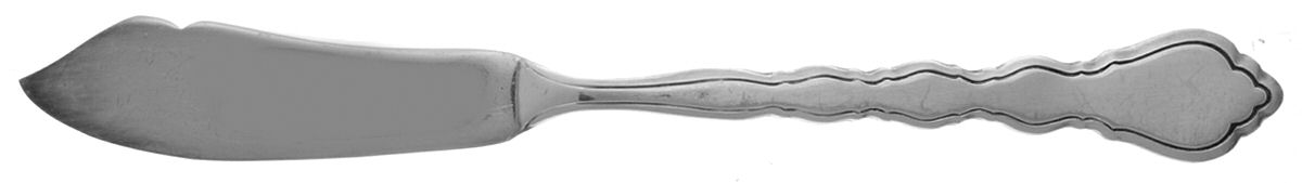Duet (Silverplate, 1980) Flat Handle Master Butter Knife by Oneida Silver-1