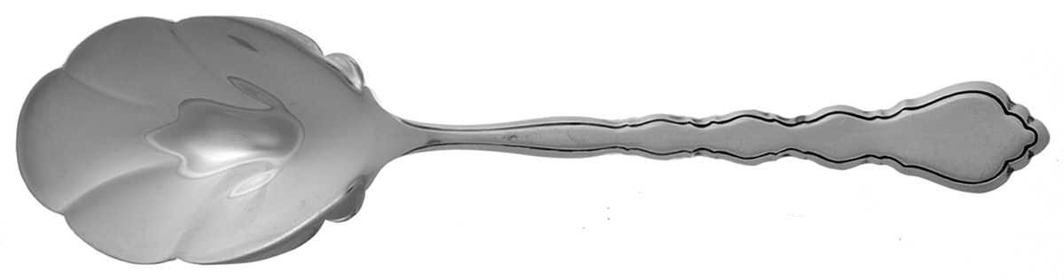 Duet (Silverplate, 1980) Sugar Shell Spoon by Oneida Silver-1