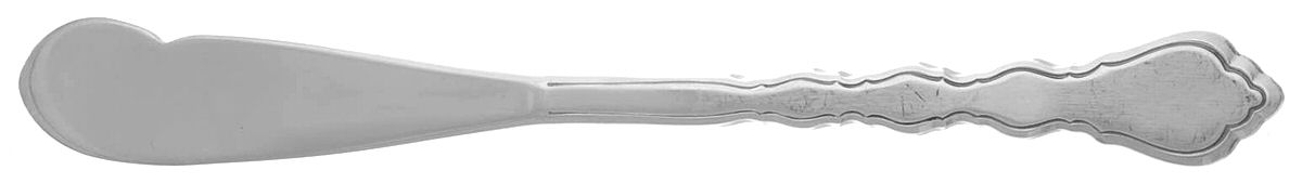Duet (Silverplate, 1980) Flat Handle Butter Spreader by Oneida Silver-1