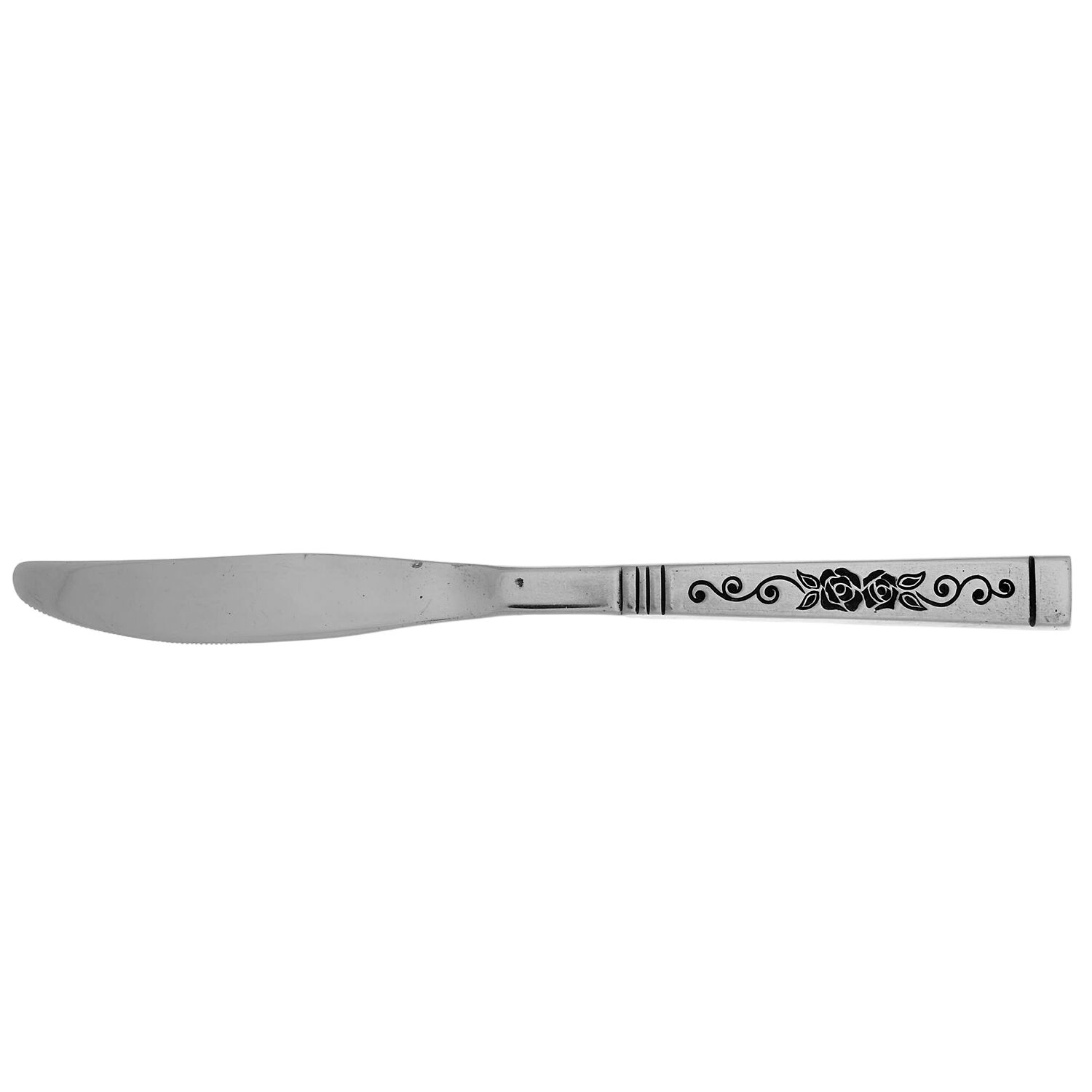 Duet (Stainless) Modern Solid Knife by Oneida Silver-1