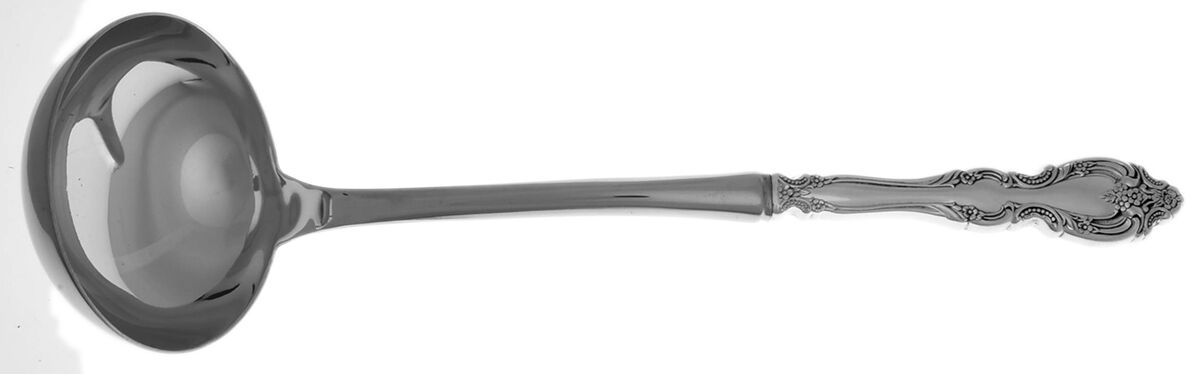Du Maurier (Sterling, 1967) Soup Ladle with Stainless Bowl HC by Oneida Silver-1