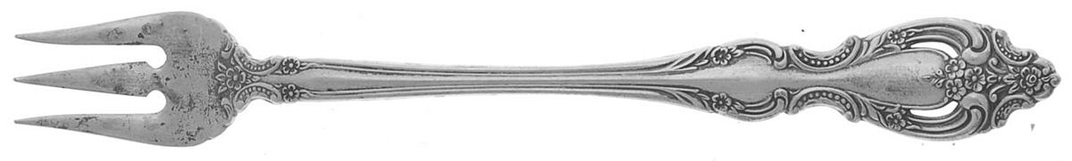 Du Maurier (Sterling, 1967) Cocktail/Seafood Fork by Oneida Silver-1