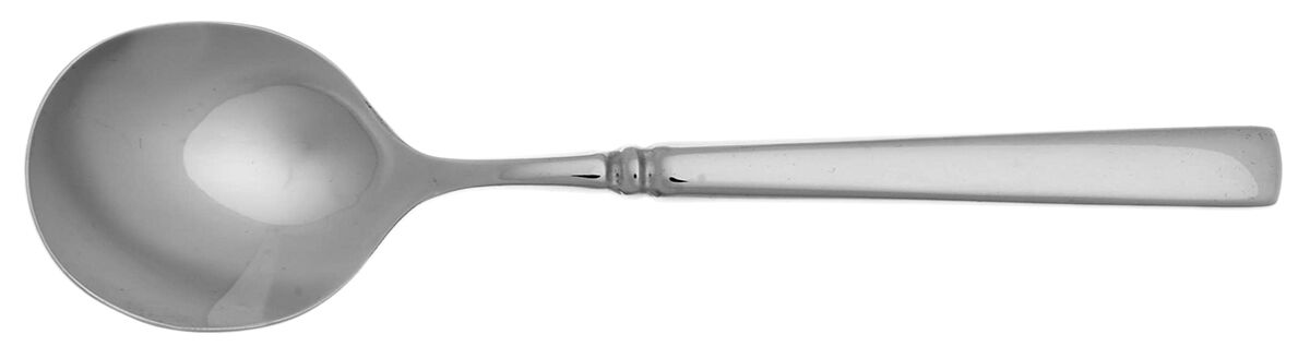 Easton (Stainless) Round Bowl Soup Spoon (Cream Soup) HC by Oneida Silver-1