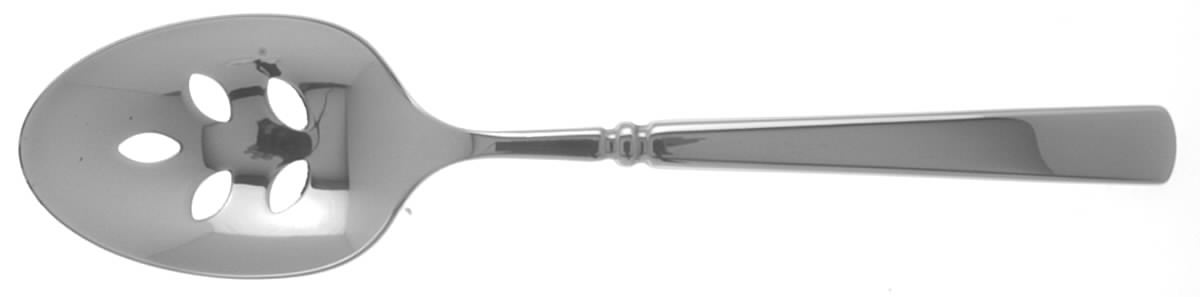 Easton (Stainless) Pierced Tablespoon (Serving Spoon) by Oneida Silver-1