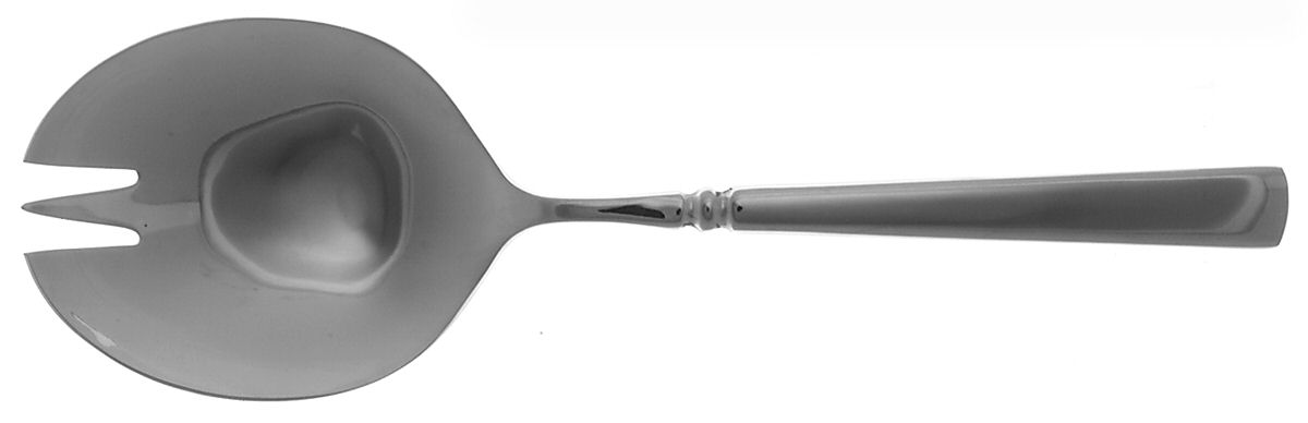 Easton (Stainless) Solid Salad Serving Fork by Oneida Silver-1