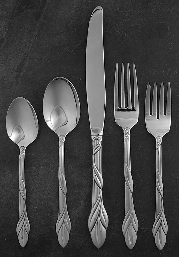 Eden (Stainless) 5 Piece Place Setting by Oneida Silver-1