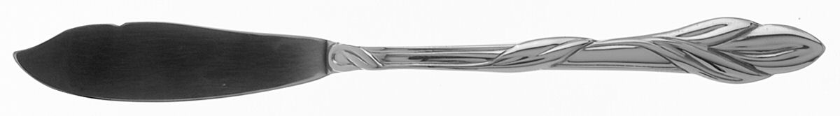 Eden (Stainless) Flat Handle Master Butter Knife by Oneida Silver-1