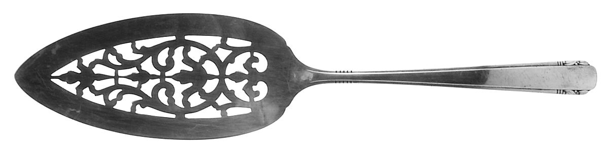 Elaine (Silverplate, 1926) Solid Pierced Pie Server by Oneida Silver-1