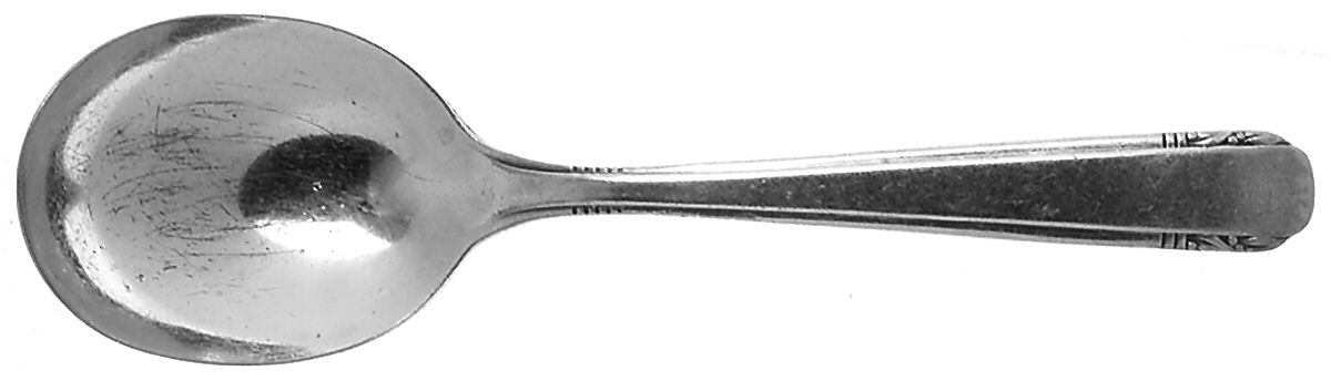 Elaine (Silverplate, 1926) Straight Handle Baby Spoon by Oneida Silver-1
