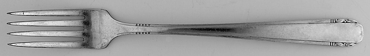 Elaine (Silverplate, 1926) Grille Fork (Viande) by Oneida Silver-1