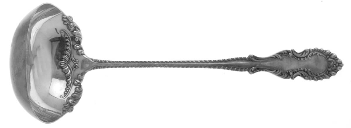 Elberon Solid Soup Ladle by Oneida Silver-1