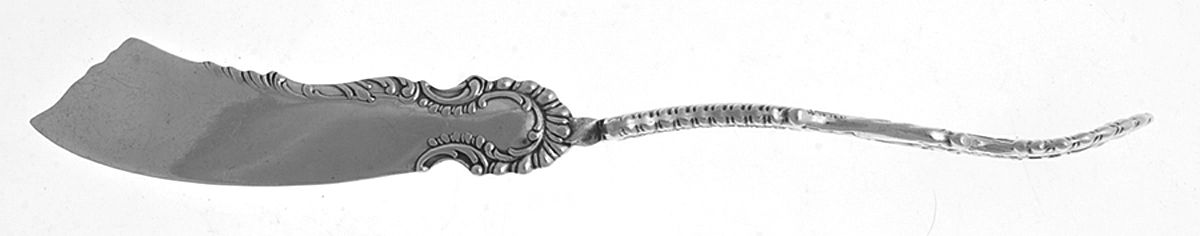 Elberon Flat Twisted Handle Master Butter Knife by Oneida Silver-1