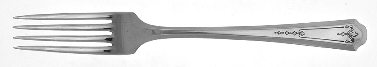 Elite (Silverplate1923) Fork by Oneida Silver-1