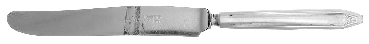 Elizabeth (Silverplate, 1918) Youth Knife, Solid Piece by Oneida Silver-1