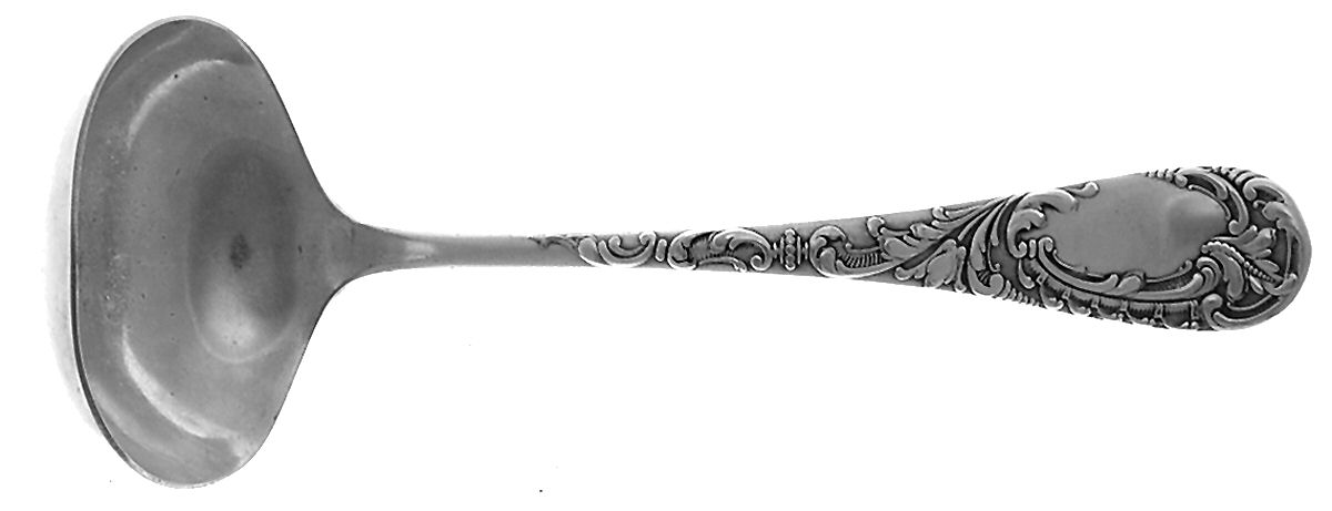 Elmore (Silverplate, 1905) Solid Gravy Ladle by Oneida Silver-1