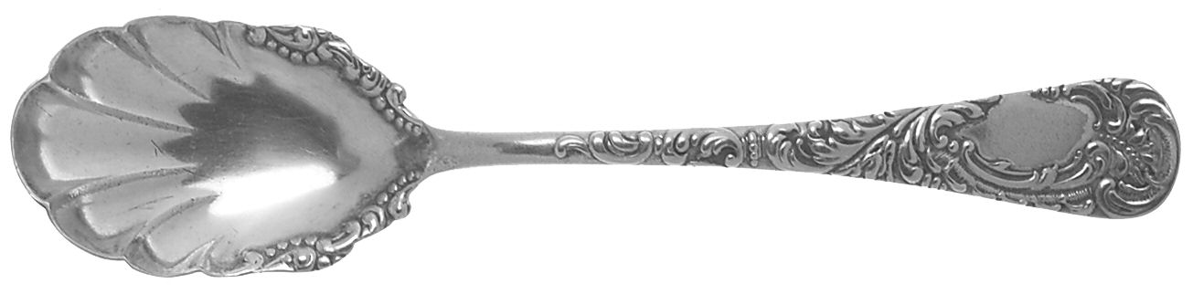 Elmore (Silverplate, 1905) Sugar Shell Spoon by Oneida Silver-1