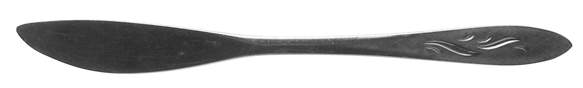 Ember Glow (Stainless, Burnished Handle) Flat Handle Butter Spreader by Oneida Silver-1