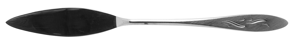 Ember Glow (Stainless, Burnished Handle) Flat Handle Master Butter Knife by Oneida Silver-1