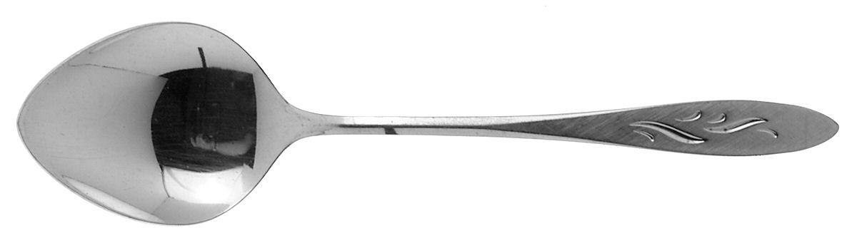 Ember Glow (Stainless, Burnished Handle) Sugar Spoon by Oneida Silver-1