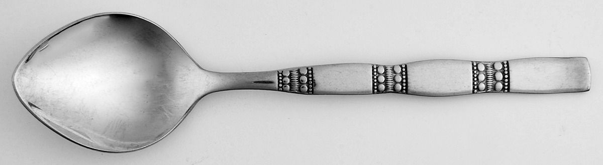Emily (Stainless) Sugar Spoon by Oneida Silver-1