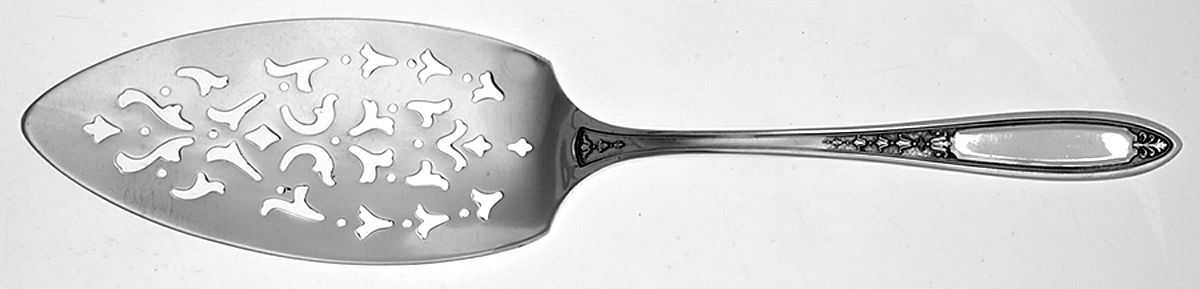 Enchantment-Bounty (Silverplate 1929) Solid Pie Server by Oneida Silver-1