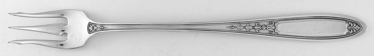 Enchantment-Bounty (Silverplate 1929) Short Handle Pickle/Olive Fork by Oneida Silver-1