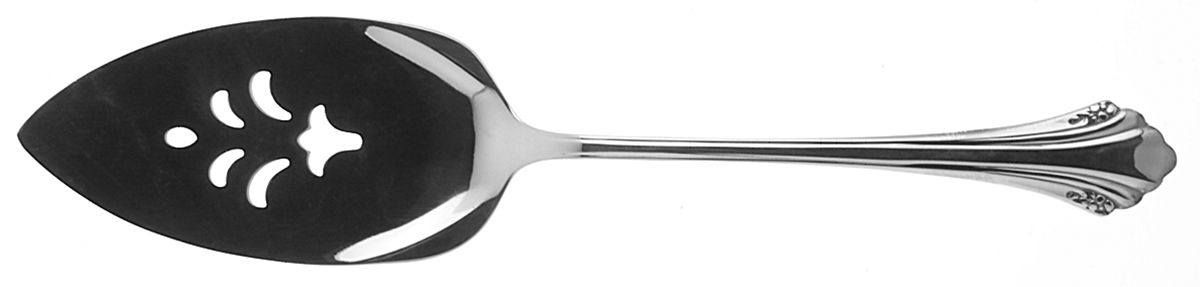 Enchantment (Silverplate, 1985) Solid Pierced Pie Server by Oneida Silver-1