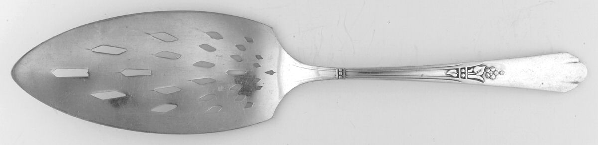 Encore (Silverplate, 1934) Solid Pierced Pie Server by Oneida Silver-1