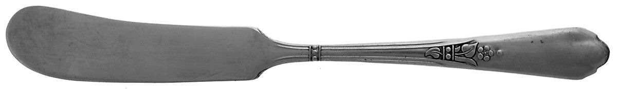 Encore (Silverplate, 1934) Flat Handle Butter Spreader by Oneida Silver-1