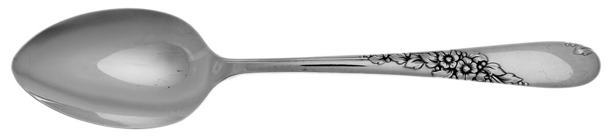 Endearable (Silverplate, 1954) Place/Oval Soup Spoon by Oneida Silver-1