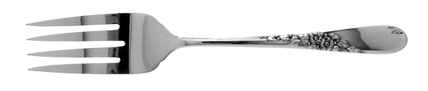 Endearable (Silverplate, 1954) Individual Salad Fork by Oneida Silver-1