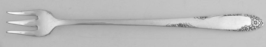 English Garden (Silverplate, 1949) Cocktail/Seafood Fork by Oneida Silver-1
