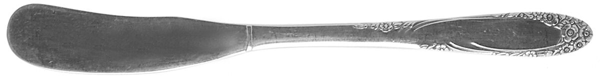 English Garden (Silverplate, 1949) Flat Handle Butter Spreader by Oneida Silver-1