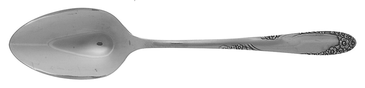 English Garden (Silverplate, 1949) Tablespoon (Serving Spoon) by Oneida Silver-1