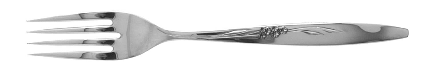 Enchantment-Gentle Rose (Silverplate, 1960) Fork by Oneida Silver-1