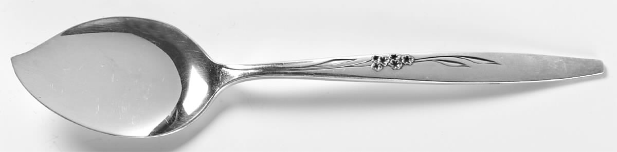 Enchantment-Gentle Rose (Silverplate, 1960) Large Solid Jelly Server by Oneida Silver-1