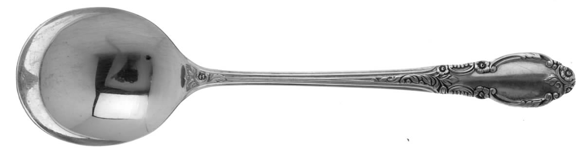 Enchantment-Londontown (Silverplate, 1952) Round Bowl Soup Spoon (Gumbo) by Oneida Silver-1