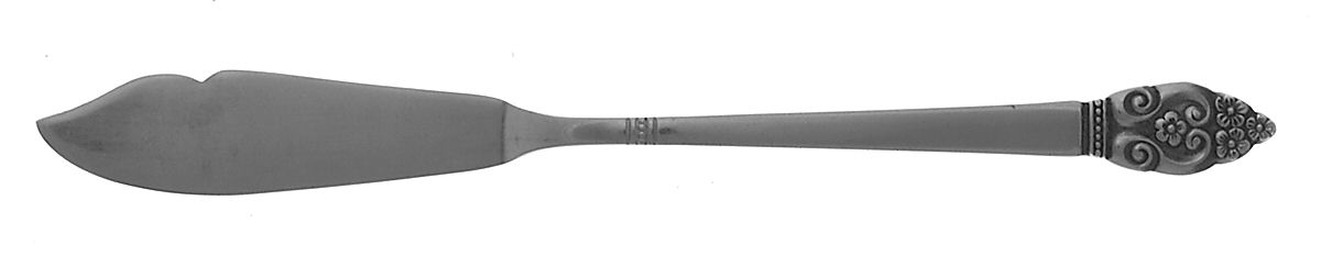 Erika (Stainless) Flat Handle Master Butter Knife by Oneida Silver-1
