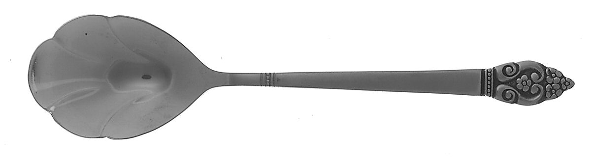 Erika (Stainless) Sugar Shell Spoon by Oneida Silver-1