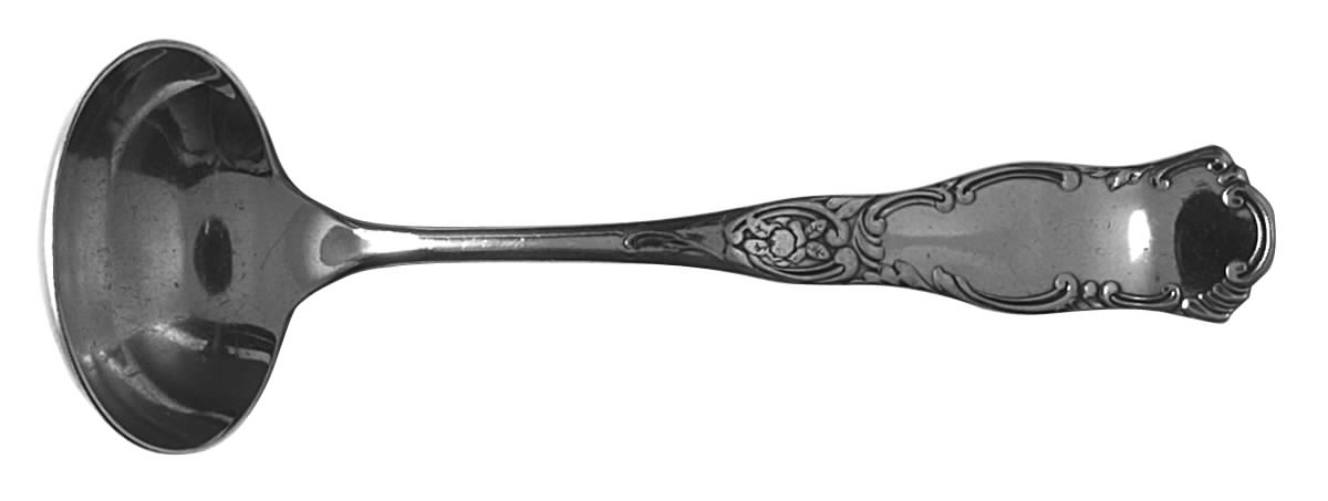 Erminie (Silverplate, 1890) Solid Piece Cream Ladle by Oneida Silver-1