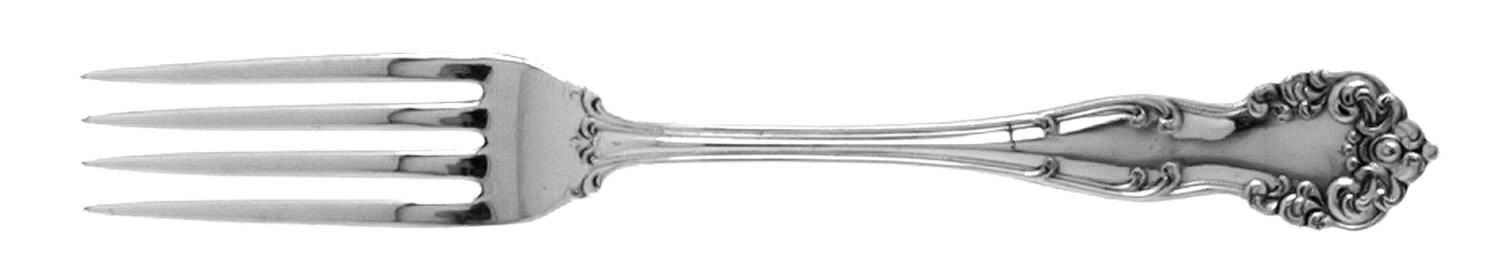 Erminie-Como (Silverplate, 1910) Fork by Oneida Silver-1