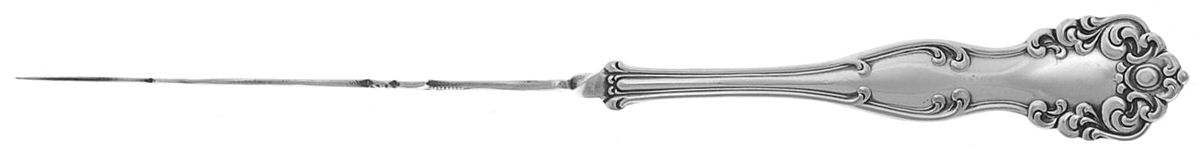 Erminie-Como (Silverplate, 1910) Flat Twisted Handle Master Butter Knife by Oneida Silver-1