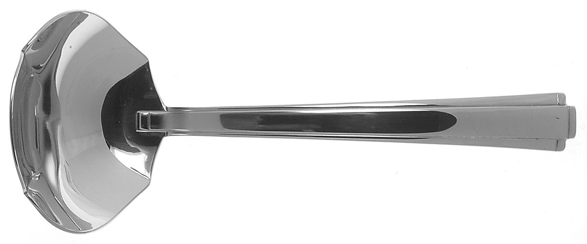 Etage (Stainless) Solid Gravy Ladle by Oneida Silver-1