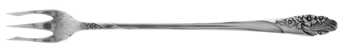 Evening Star (Silverplate, 1950) Cocktail/Seafood Fork by Oneida Silver-1