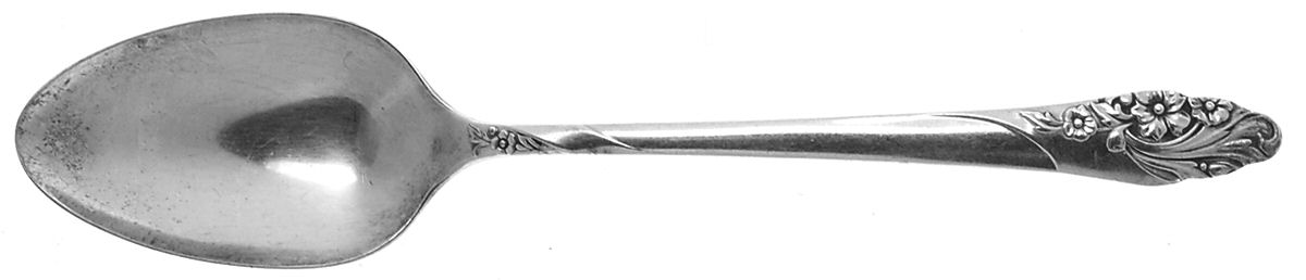 Evening Star (Silverplate, 1950) Place/Oval Soup Spoon by Oneida Silver-1