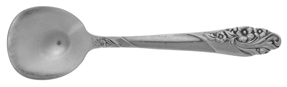 Evening Star (Silverplate, 1950) Small Baby Spoon by Oneida Silver-1